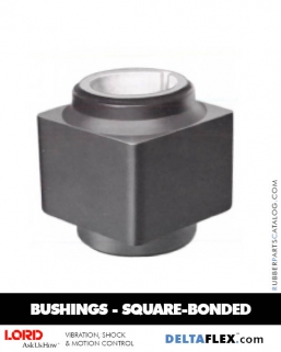 Rubber-Parts-Catalog-Delta-Flex-LORD-Bushings-Square-Bonded-Bushings