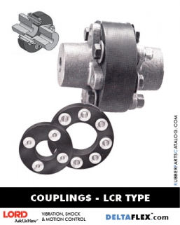 Rubber-Parts-Catalog-Delta-Flex-LORD-DYNAFLEX-Diveline-Coupling-LCR-Type
