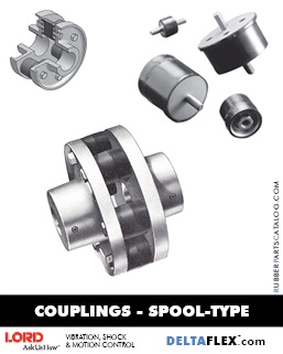 Rubber-Parts-Catalog-Delta-Flex-LORD-DYNAFLEX-Coupling-Spool-Type