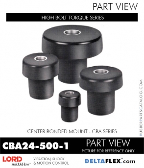 Rubber-Parts-Catalog-Delta-Flex-LORD-Corporation-Vibration-Control-Center-Bonded-Mounts-CBA24-500-1