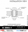 Rubber-Parts-Catalog-Delta-Flex-LORD-Corporation-Vibration-Control-Center-Bonded-Mounts-H-3002-1