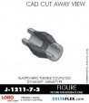 RubberPartsCatalog.com - LORD Corporation BinDynaflex Shear-Type Coupling - J-1211-7-3