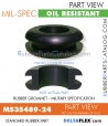 MS35489-24 | Rubber Grommet | Mil-Spec